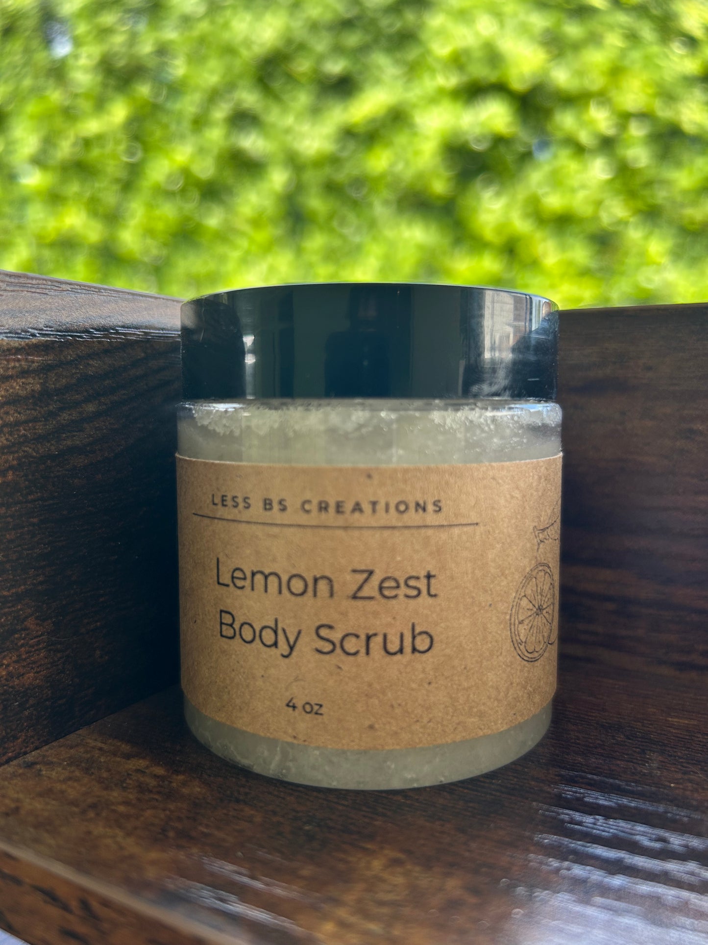 Lemon Zest body scrub