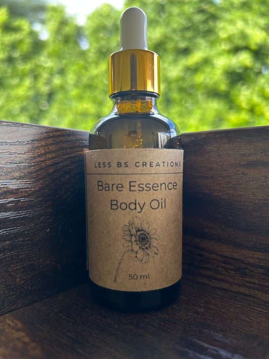 Bare Essence Unscented body oil