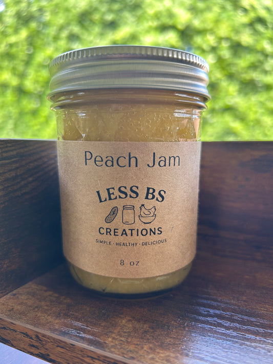 Peach jam low sugar