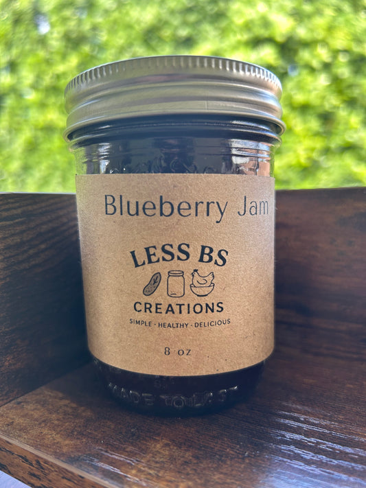 Blueberry jam low sugar