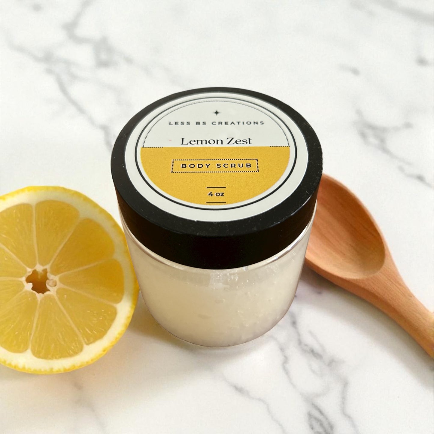 Lemon Zest body scrub