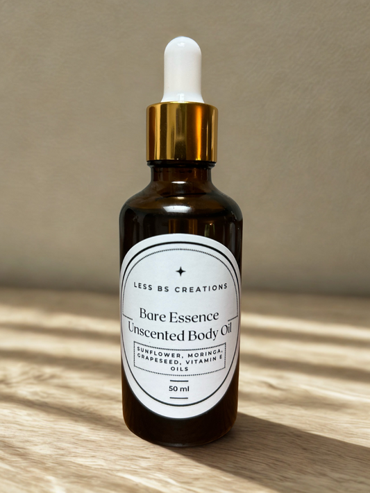 Bare Essence Unscented body oil